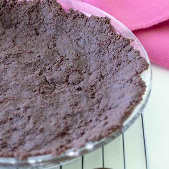 GF Chocolate Pie Crust - Recipe photo by BinkysCulinaryCarnival
