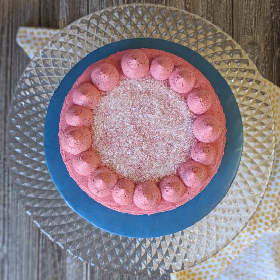Chocolate and Raspberry Cake - Recipe photo by Bakes and Blunders