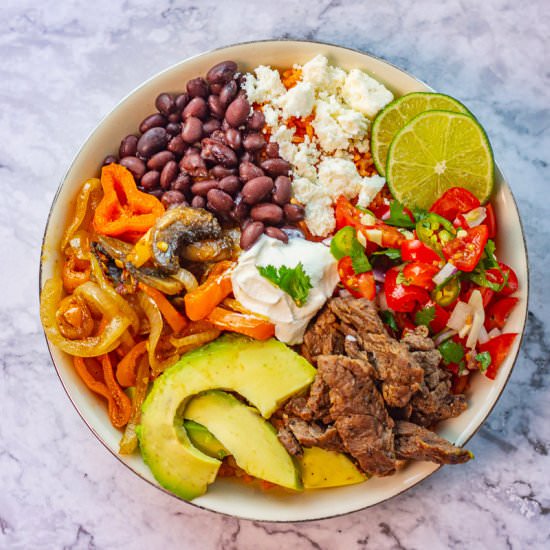 Mexican Rice Bowl - Recipe photo by HIldaskitchenblog