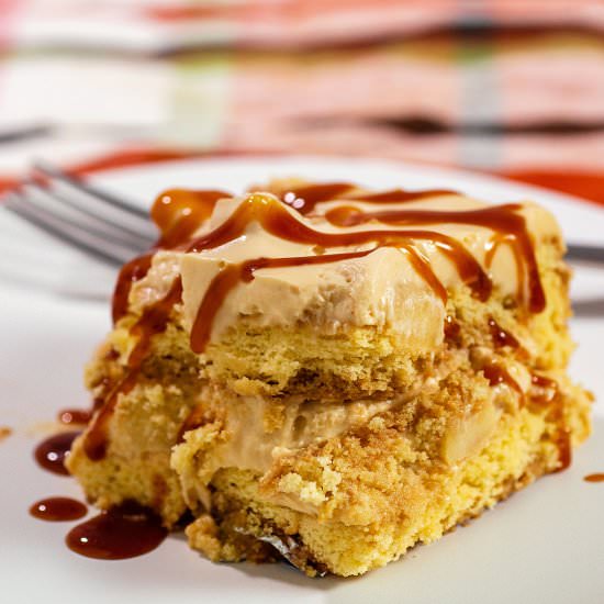 Caramel Apple Tiramisu - Recipe photo by TheRedheadBaker
