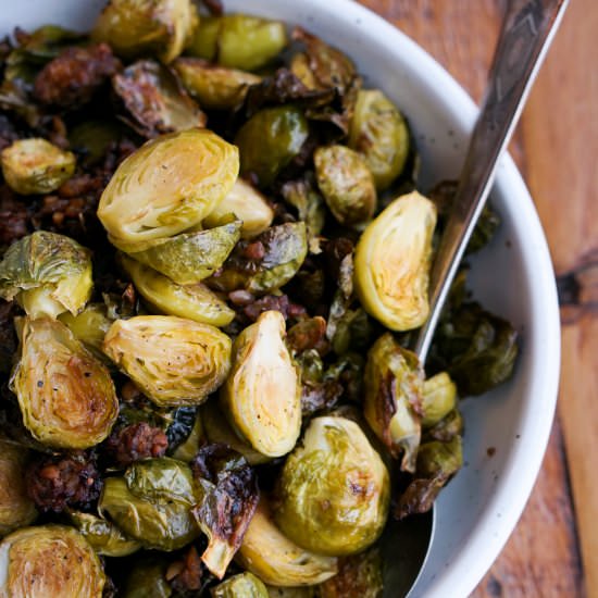 Roasted Brussels Sprouts - Recipe photo by whoneedssalad