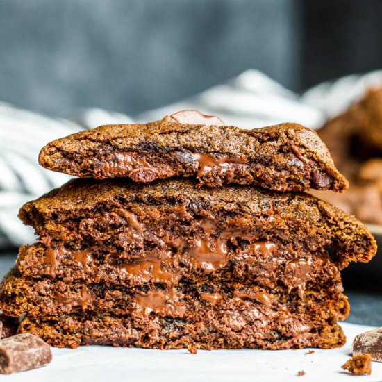 Chewy Double Chocolate Chip Cookies - Recipe photo by erhardtseat