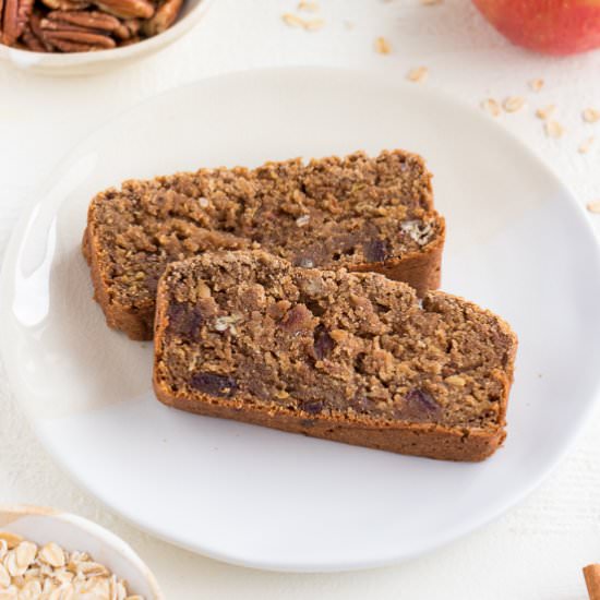 Apple Cinnamon Bread (Vegan & GF) - Recipe photo by purelykaylie