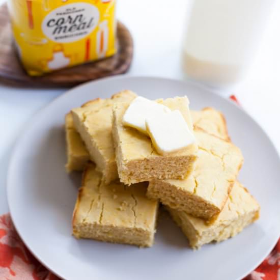Gluten Free Cornbread - Recipe photo by thymeandjoy