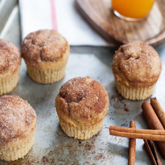 Spiced Apple Cider Muffins - Recipe photo by thymeandjoy