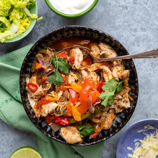 Slimming World Chicken Fajitas - Recipe photo by supergoldenbakes