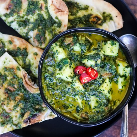 Palak Paneer (Spinach Curry) - Recipe photo by AllWaysDelicious
