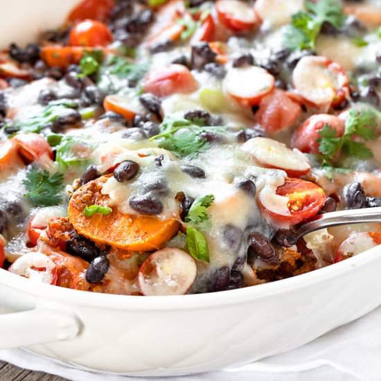 Southwest Sweet Potato Casserole - Recipe photo by thecozyapron
