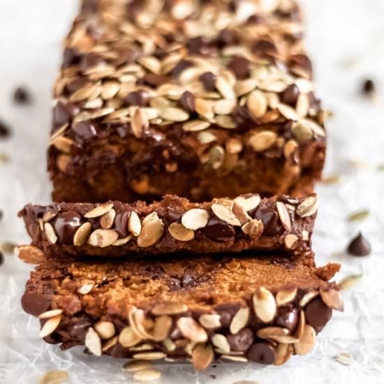 Pumpkin Chocolate Chip Bread - Recipe photo by paleoinpdx