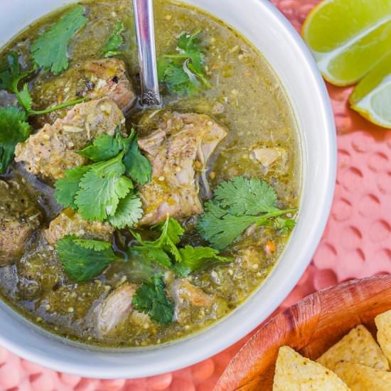 Mexican Chili Verde - Recipe photo by HIldaskitchenblog