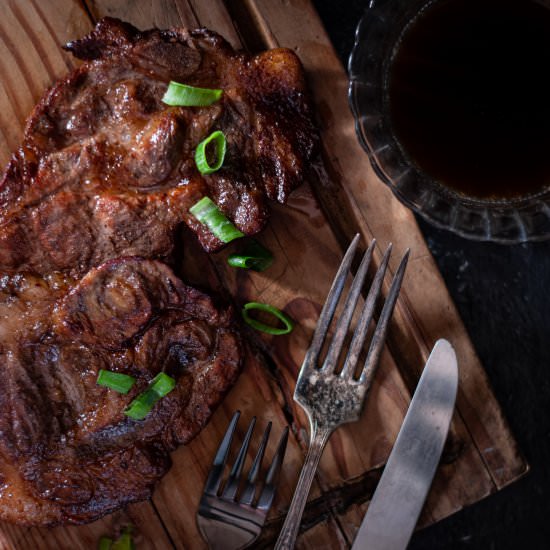 Grilled Pork Chop - Recipe photo by kusinaniteds