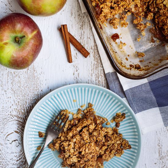 Gluten Free Apple Crisp - Recipe photo by goodiesavolonte