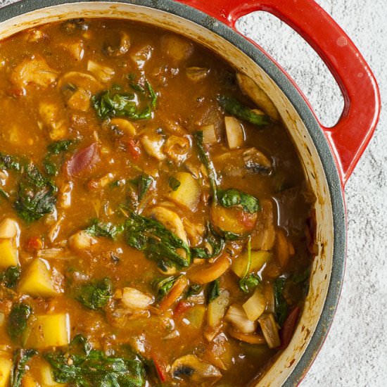 Vegan Stew with Jackfruit beef - Recipe photo by MyPurePlants