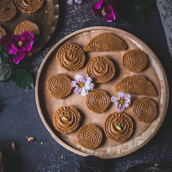 Nolen Gurer Sandesh (Sondesh) - Recipe photo by Gastronomic Bong