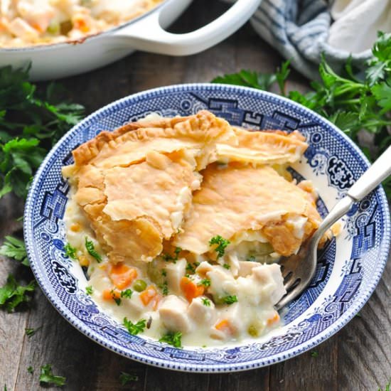 Easy Chicken Pot Pie - Recipe photo by The Seasoned Mom