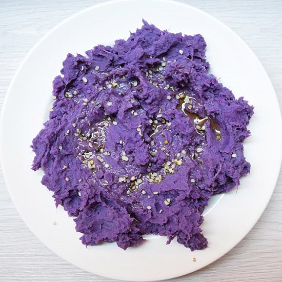 Mashed Purple Sweet Potatoes - Recipe photo by ADkitchen
