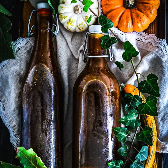 Homemade Pumpkin Spice Syrup - Recipe photo by twosisterslivinglife