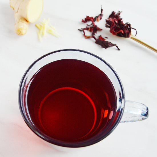Hibiscus Tea - Recipe photo by Flavours Treat