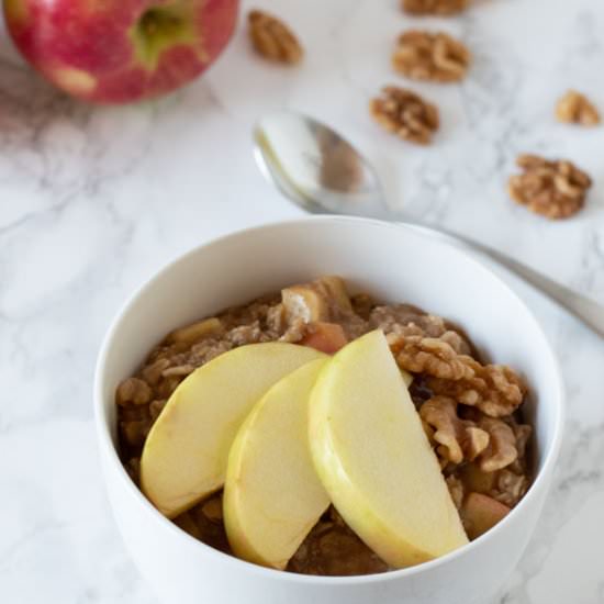 Apple Pie Oatmeal - Recipe photo by LauraY