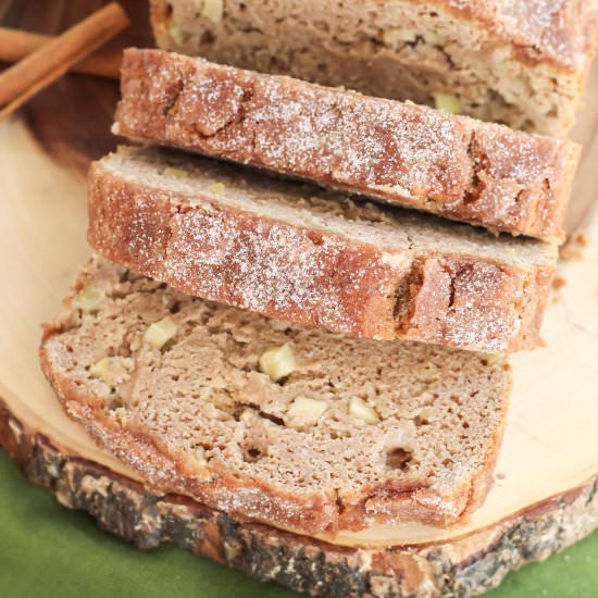 Apple Cinnamon Bread (GF) - Recipe photo by milehighmitts