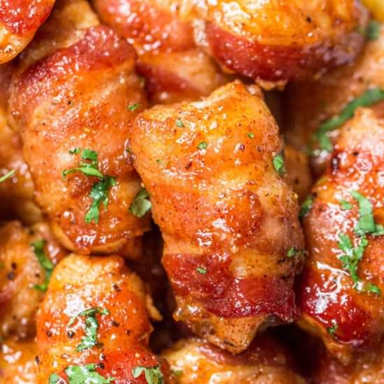 Bacon Wrapped Chicken Recipe - Recipe photo by ValentinasCorner