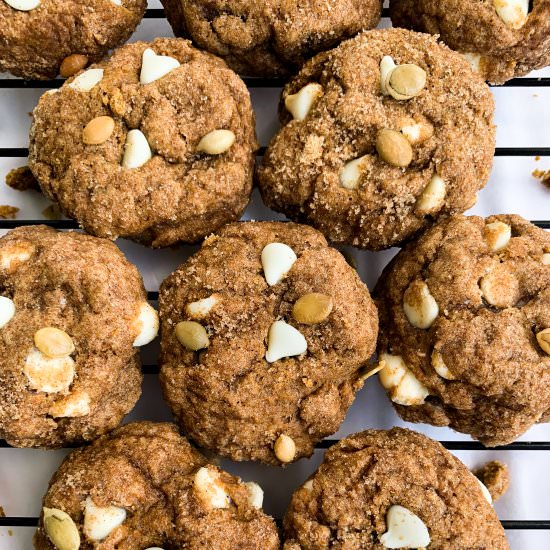 Soft Baked Pumpkin Snickerdoodles - Recipe photo by hellospoonful