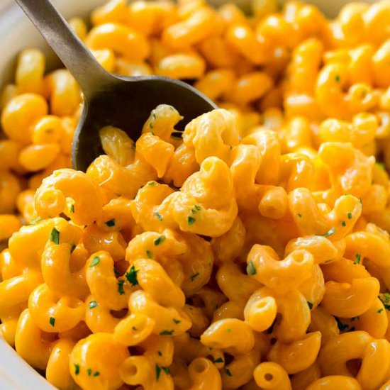 Slow Cooker Mac and Cheese - Recipe photo by dinneratthezoo