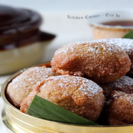 Banana Semolina Fritters - Recipe photo by Suja Manoj