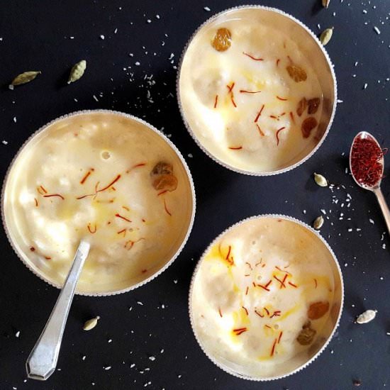 Coconut Rice Kheer Pudding - Recipe photo by ProfusionCurry