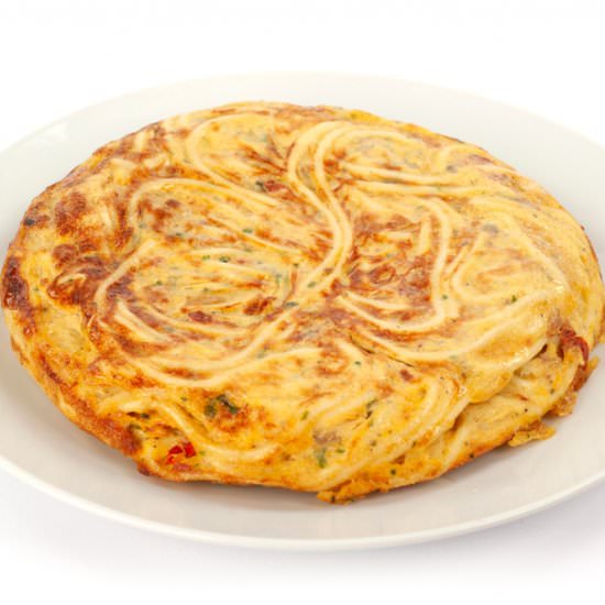 Pasta Frittata Authentic Recipe - Recipe photo by Pizzacappuccino