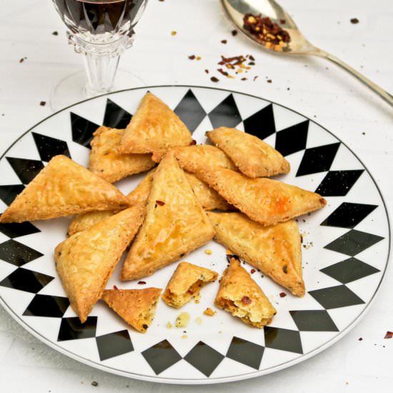 3 pepper cheese cookies - Recipe photo by Culinaire bagage