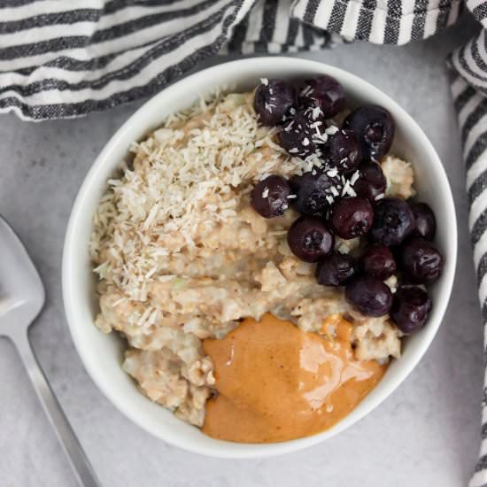 Cauliflower Oatmeal - Recipe photo by Colleen Christensen