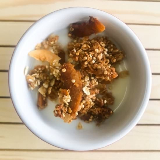 Coconut granola - Recipe photo by Italian Chips