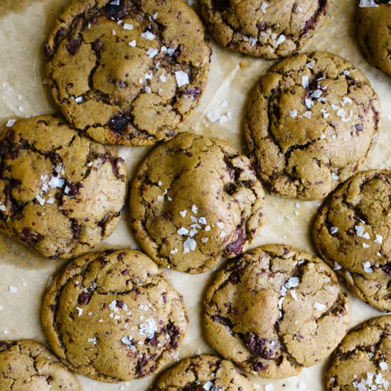 Muscovado Chocolate Chip Cookies - Recipe photo by thewoodandspoon