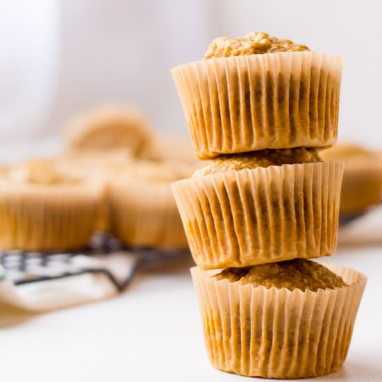 Healthy Carrot Pumpkin Muffins - Recipe photo by Thenaturalnurturer