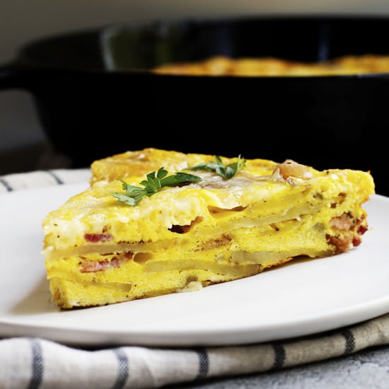 Breakfast Frittata - Recipe photo by PinchandSwirl