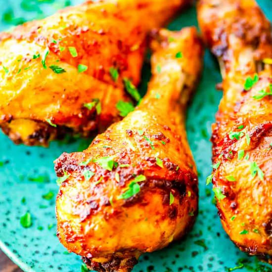 Air Fryer Chicken Legs - Recipe photo by julieseatsandtreats