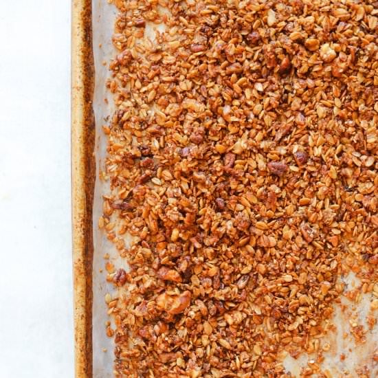 Banana Bread Granola - Recipe photo by Craving California