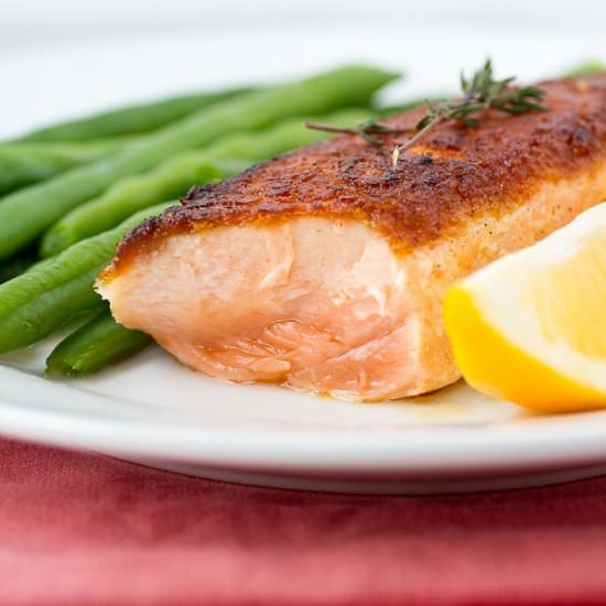 Perfect Seared Salmon - Recipe photo by ACleanBake