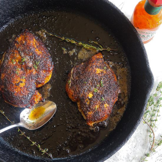 Cajun Blackened Chicken - Recipe photo by foodfidelity