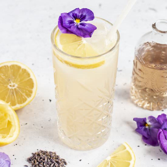 Lavender Lemonade - Recipe photo by spicyicecream
