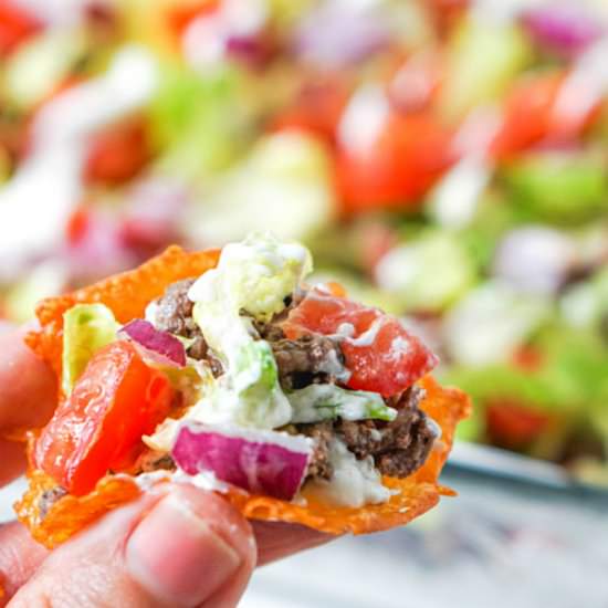 Low Carb Bacon Hamburger Dip - Recipe photo by MyLifeCookbook