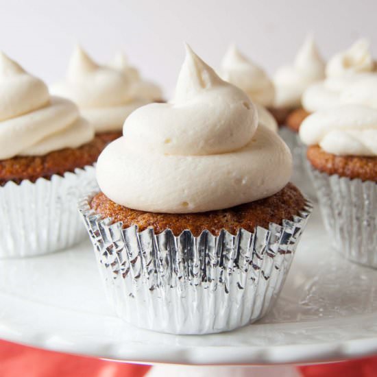 Applesauce Cupcakes - Recipe photo by Bakin Care of Business