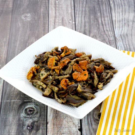 Sauteed Mushroom Recipe - Recipe photo by pattysaveurs