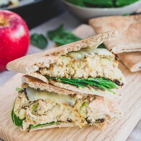 Apple Cheddar Tuna Patties - Recipe photo by Running to the Kitchen