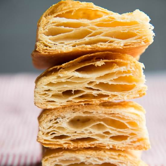 Puff Pastry Dough from Scratch - Recipe photo by senseandedibility
