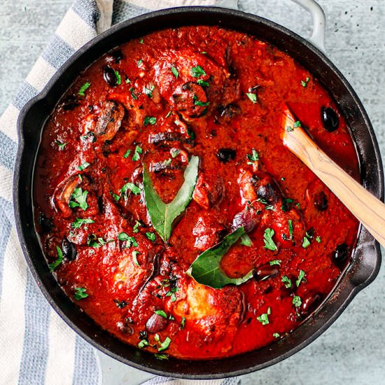 Boneless Chicken Cacciatore - Recipe photo by killingthyme