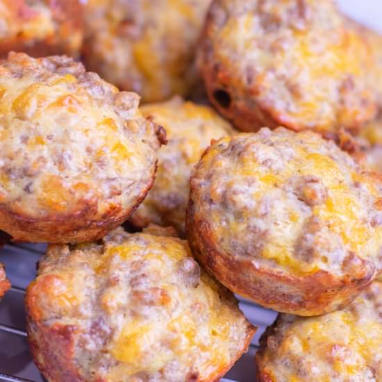 SAUSAGE & EGG MUFFINS - Recipe photo by parsley thyme limoncello