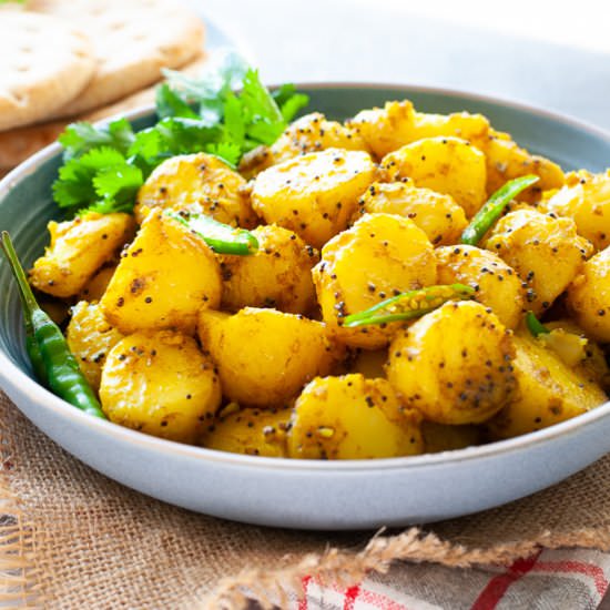 Bombay Potatoes - Recipe photo by Indian Ambrosia