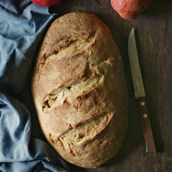 Yeasted Apple Bread - Recipe photo by Aparna
